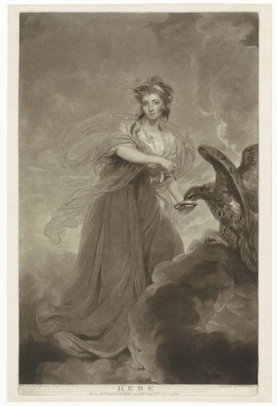 Retrato de Sophie Musters como Hebe
Hebe (título sobre o objecto) de Charles Howard Hodges