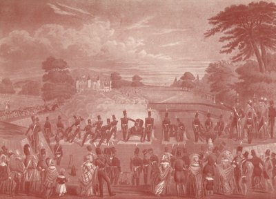 A bateria de argamassa em Woolwich, 1847 1909 de Charles Hunt