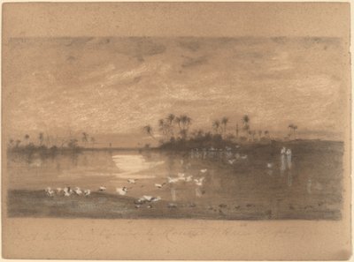 Roseta, Egito de Charles J. Bridgman