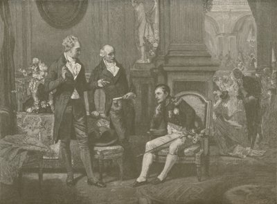 Napoleão, Goethe e Wieland, 1808, 1896 de Charles J. State