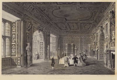 O Quarto Dourado, Holland House de Charles James Richardson