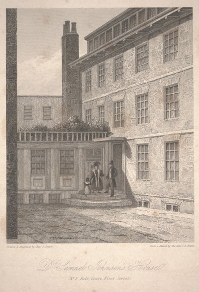 Casa do Dr. Samuel Johnson de Charles John Smith