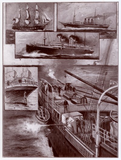 Comerciantes armados (litho) de Charles John de (after) Lacy