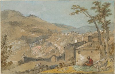 Marino e as colinas de Alban de Charles Joseph Natoire