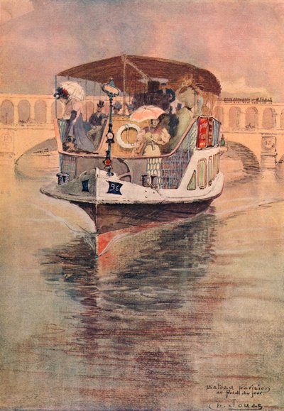 Barco-parisiense no Point du Jour, 1915 de Charles Jouas