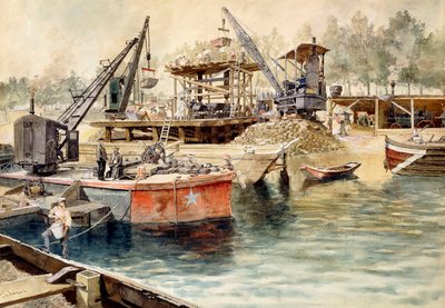 Construindo o metrô de Paris de Charles Jouas