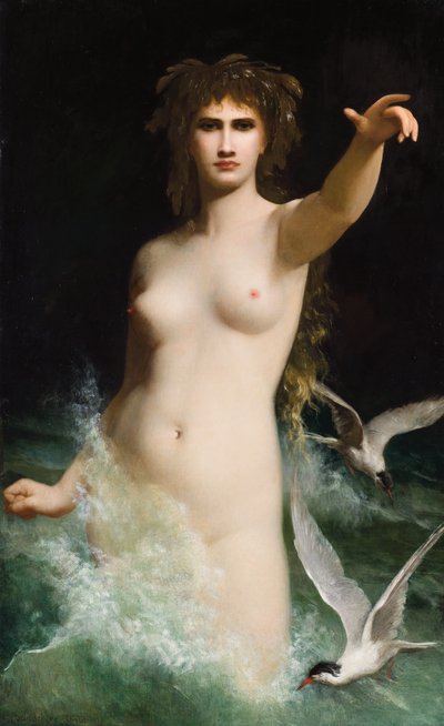 A tempestade, 1879 de Charles Landelle