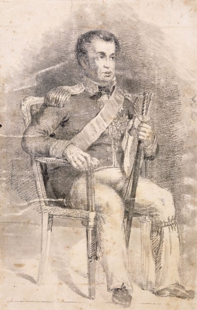 Retrato de Dom João VI, c. 1825-6 de Charles Landseer
