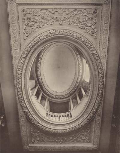 Ashburnham House, Westminster, cúpula sobre a escadaria de Charles Latham