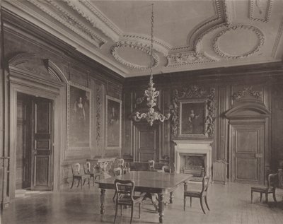 Belton House, Grantham, a sala de jantar de Charles Latham