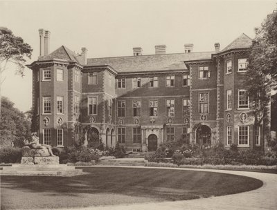 Ham House, Petersham, a frente de entrada de Charles Latham