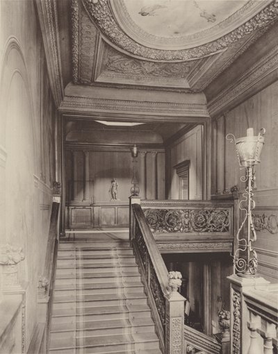 Casa em Eltham, a escadaria de Charles Latham