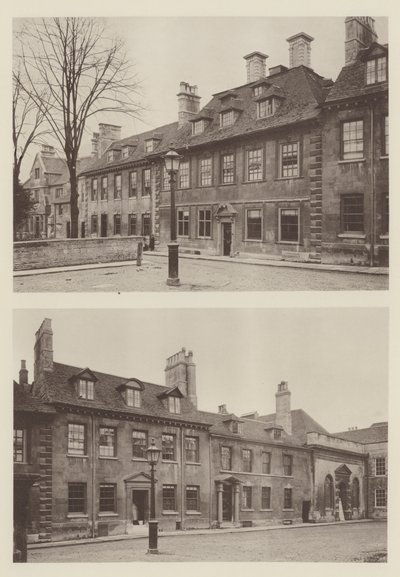 Casas perto de St Georges Church, Stamford de Charles Latham