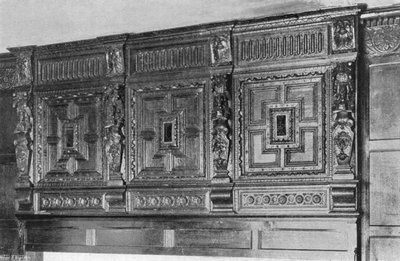 Sobre o pedaço de chaminé, quarto marrom de Charles Latham