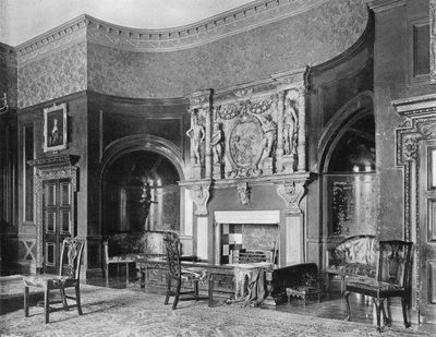 Parte da Sala de Jantar (foto a p/b) de Charles Latham