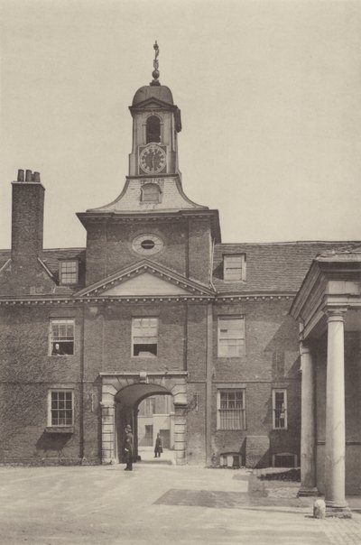 A, entrada, palácio kensington de Charles Latham