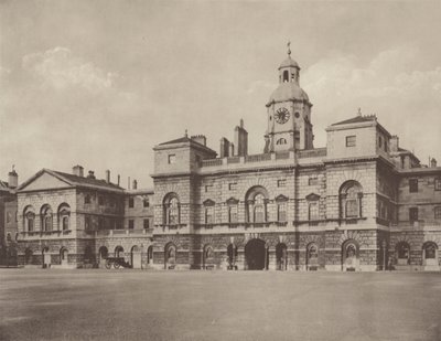 The Horse Guards, Whitehall, a Frente Ocidental de Charles Latham