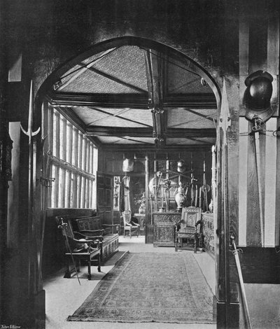 O salão interno de Charles Latham