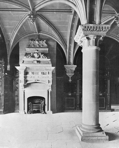 O Pillar-Room (foto a p/b) de Charles Latham