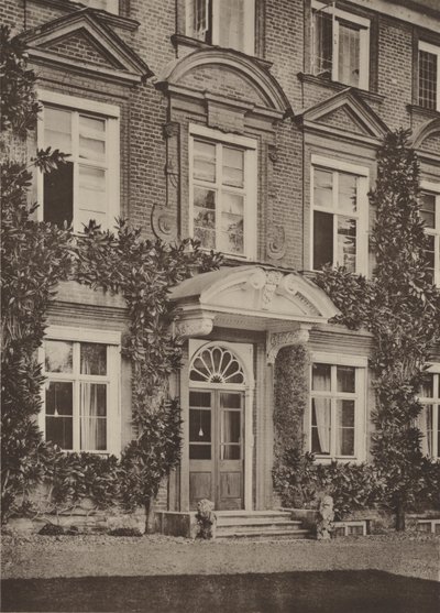 Tyttenhanger, Herts, Entrada, Jardim Frente de Charles Latham