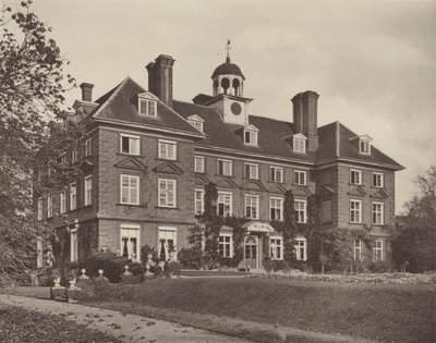 Tyttenhanger, Herts, a Frente Sul de Charles Latham