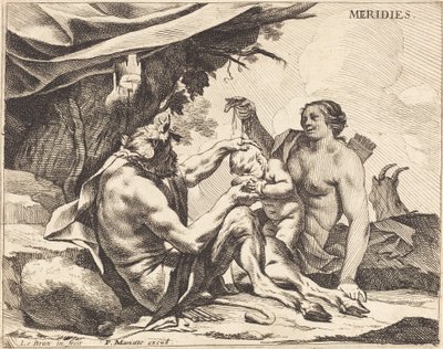 Méridas (meio-dia) de Charles Le Brun