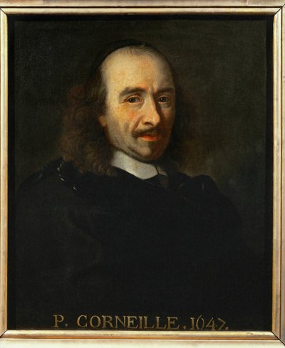 O poeta Pierre Corneille ... (pintura sobre tela) de Charles Le Brun
