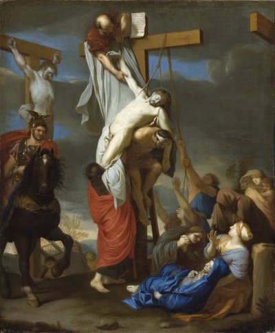 A Descida da Cruz de Charles Le Brun