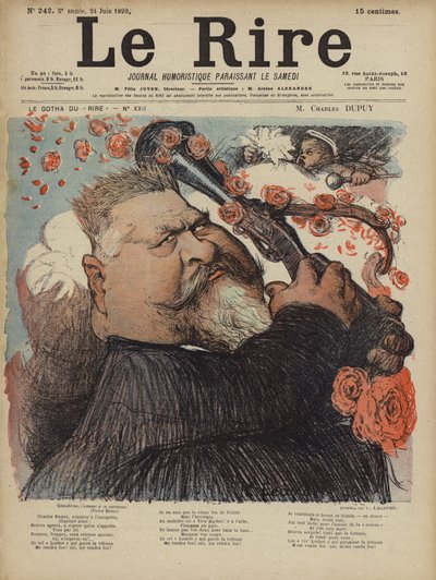 Charles Dupuy, ilustração para o riso de Charles Leandre