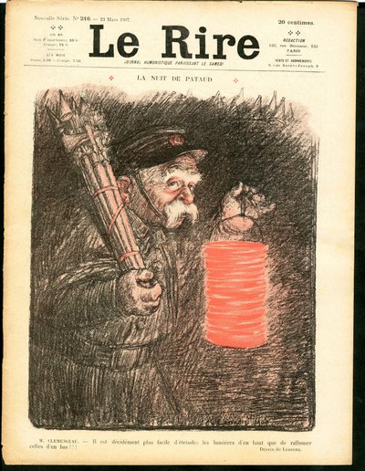 Capa de "The Laughter", Satirical in Colors de Charles Leandre