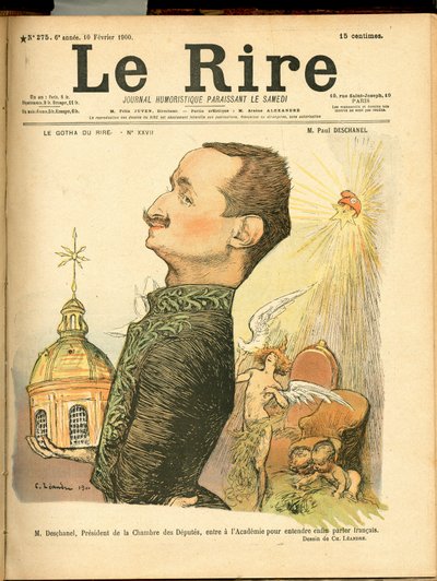 Capa de "The Laughter", Satirical in Colours de Charles Leandre