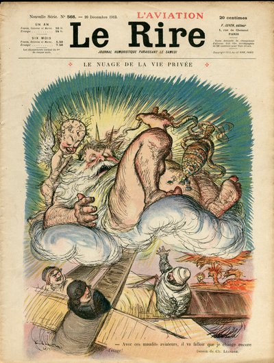 Capa de "The Laughter", Satirical in Colours de Charles Leandre