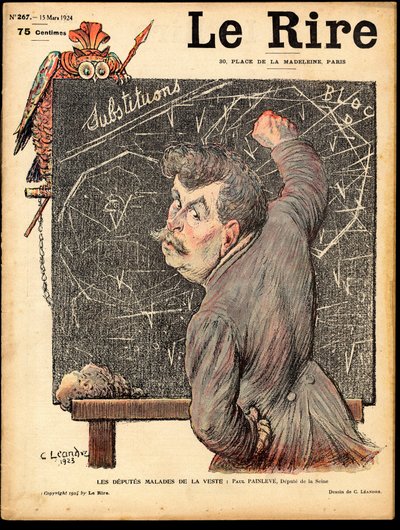 Capa de "The Laughter", Satirique en Colours de Charles Leandre