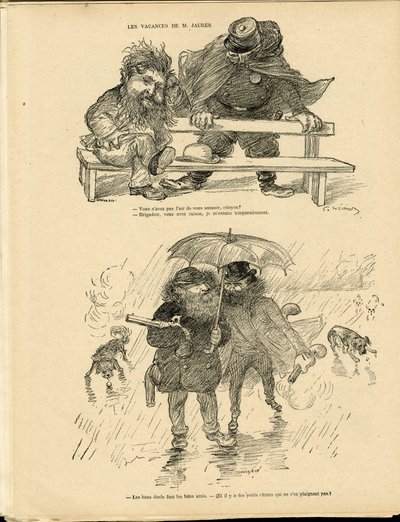 Ilustração de Charles Leandre (1862-1934) em Le Rire de Charles Leandre