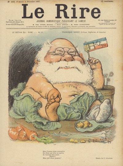 Ilustração para o riso de Charles Leandre