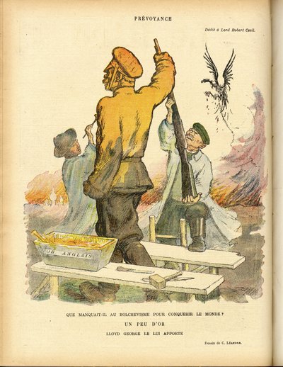 Ilustração de Charles Leandre (1862-1934) em Le Rire de Charles Leandre