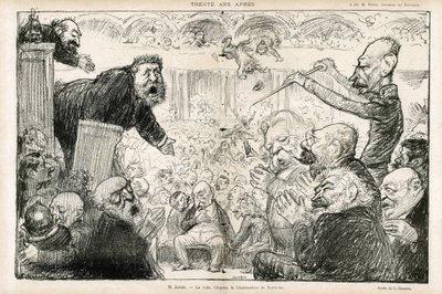 Ilustração de Charles Leandre (1862-1934) em Le Rire de Charles Leandre