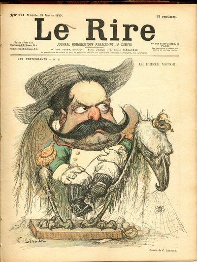 O riso, satírico nas cores de Charles Leandre