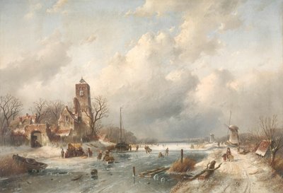 Cena de Inverno de Charles Leickert