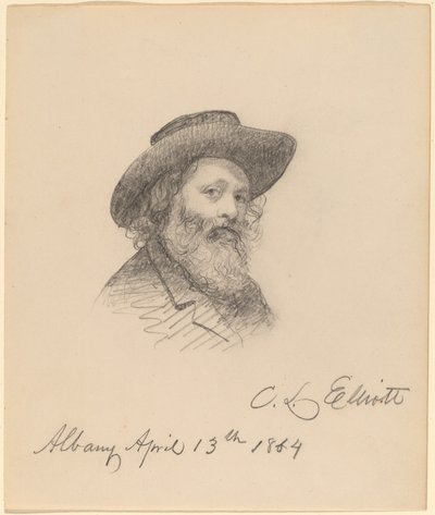 Retrato do artista Asa W. Twitchell de Charles Loring Elliott