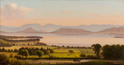 Montanhas Adirondack, Baía de Burlington sobre Willard St. de Charles Louis Heyde