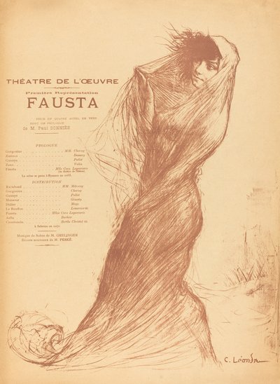Fausto de Charles Lucien Leandre