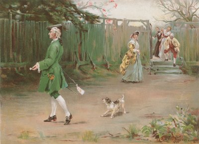 O primeiro de abril (chromolitho) de Charles MacIvor or MacIver Grierson