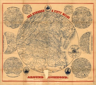 Cento e cinquenta milhas ao redor de Richmond. 12 edição. de Charles Magnus
