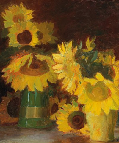 Francês:  Tournesols Girassóis de Charles Marie Dulac