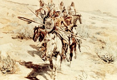O regresso dos Guerreiros de Charles Marion Russell