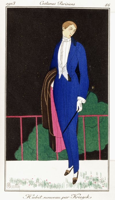 Roupas parisienses: nova sobrecasaca da Kriegk de Charles Martin