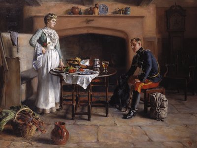 Lar Doce Lar, c.1890 de Charles Martin Hodges