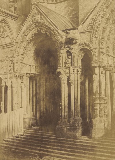 Catedral de Chartres. Portal Septentrional. de Charles Marville