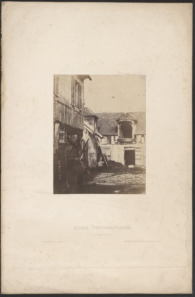 [Cour de ferme] / [Pátio de uma casa de campo] de Charles Marville